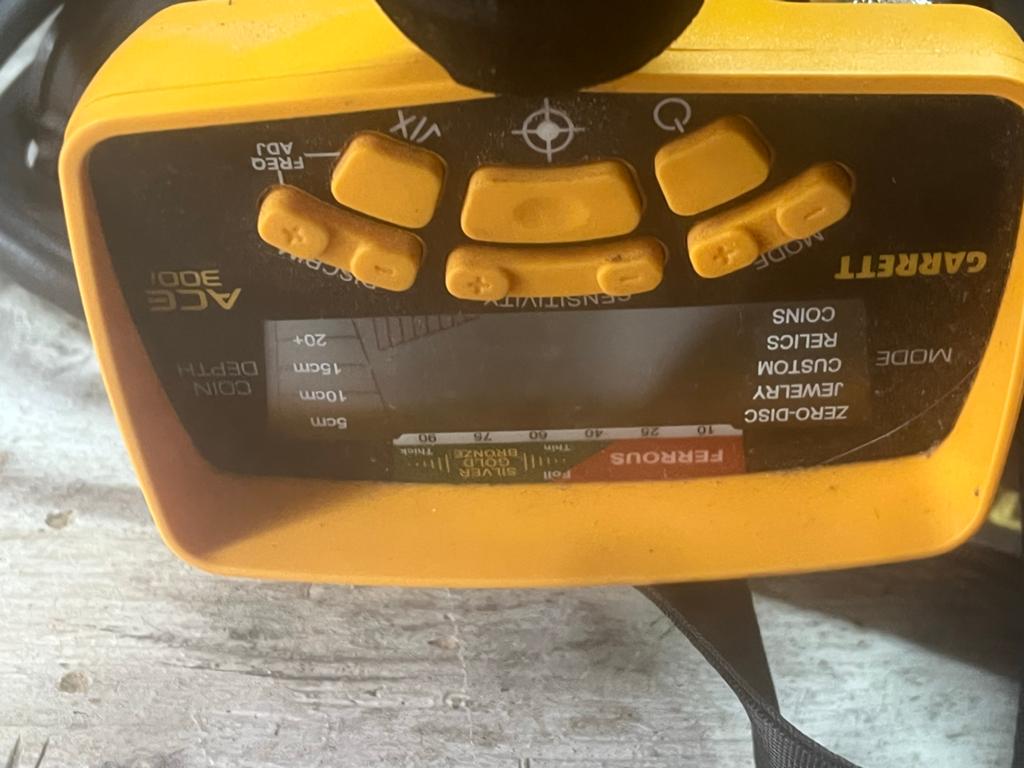 Garrett ACE 300i metaaldetector met pinpointer, Ophalen, Garrett, Instelbare gevoeligheid, Meer dan 30 cm