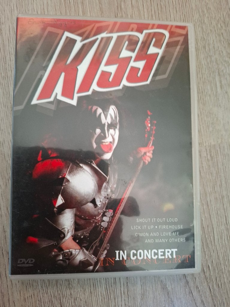 Dvd Kiss in Concert., Alle leeftijden, Ophalen of Verzenden, Zo goed als nieuw, Concert