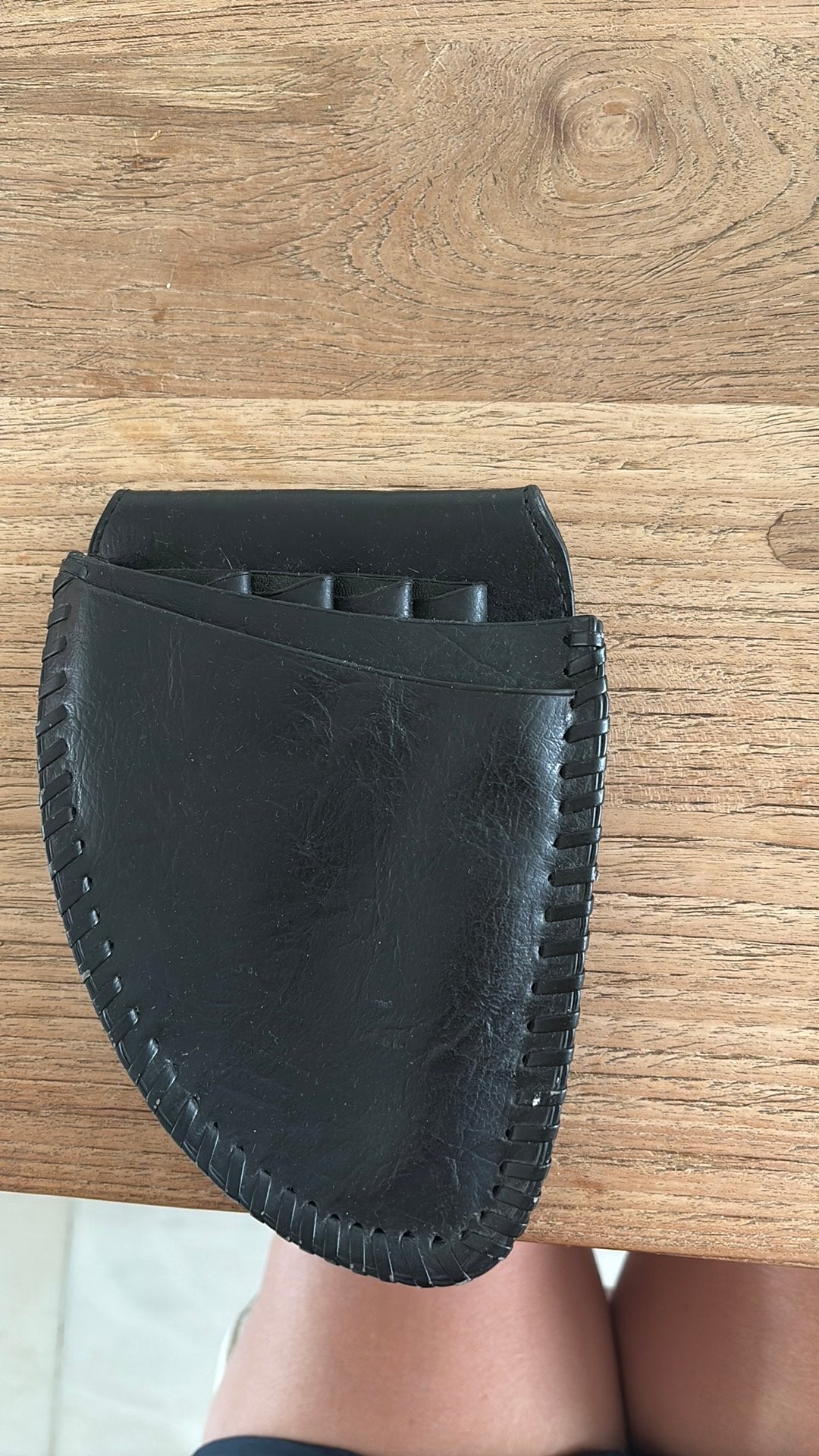 Leren holster kappersvak, Ophalen of Verzenden, Zo goed als nieuw, Overige typen