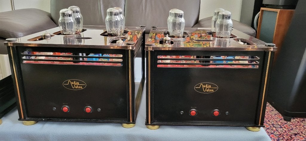 Exclusive AUDIO VALVE Germany Monoblokken + Pre, Ophalen, Versterker