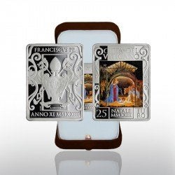 25 euro Vaticaan 2023 - Sint Kerstmis - PROOF - Zilver, Vaticaanstad, Verzenden, Zilver, Overige waardes