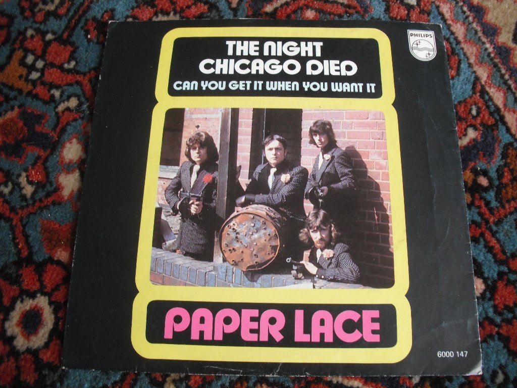 Paper Lace - The Night Chicago Died (tk), Cd's en Dvd's, Ophalen of Verzenden, Zo goed als nieuw, Pop