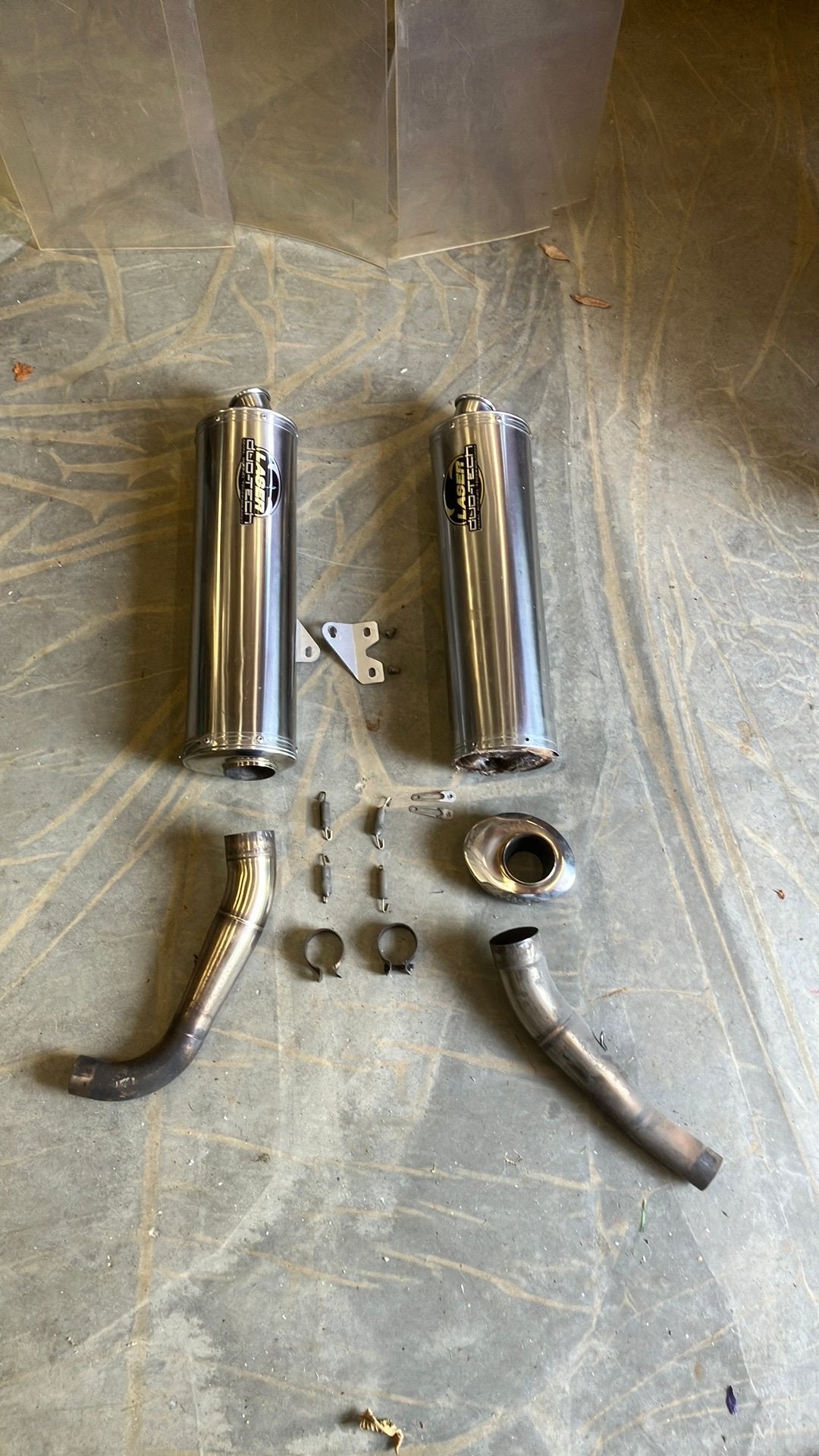 Laser duotech voor Honda VTR 1000F, Ophalen of Verzenden, Gebruikt