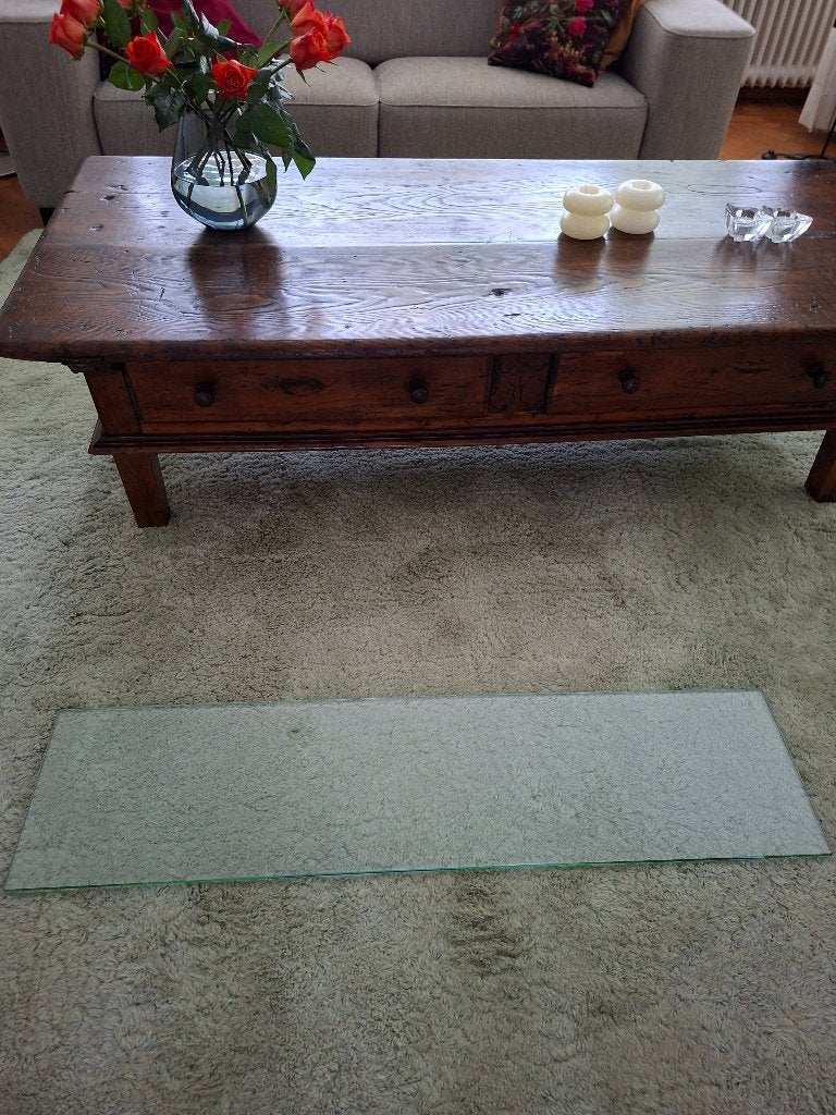 glasplaat, Doe-het-zelf en Verbouw, Ophalen, Gebruikt, Minder dan 80 cm, 160 cm of meer