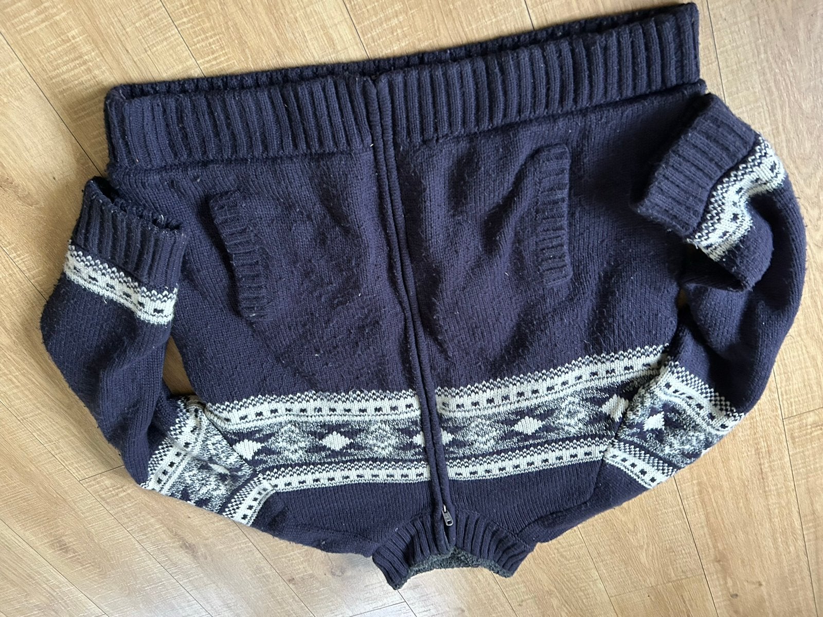 Noors vest trui XXL folklore grote maten dames heren, Kleding | Heren, Ophalen of Verzenden, Gedragen, Blauw