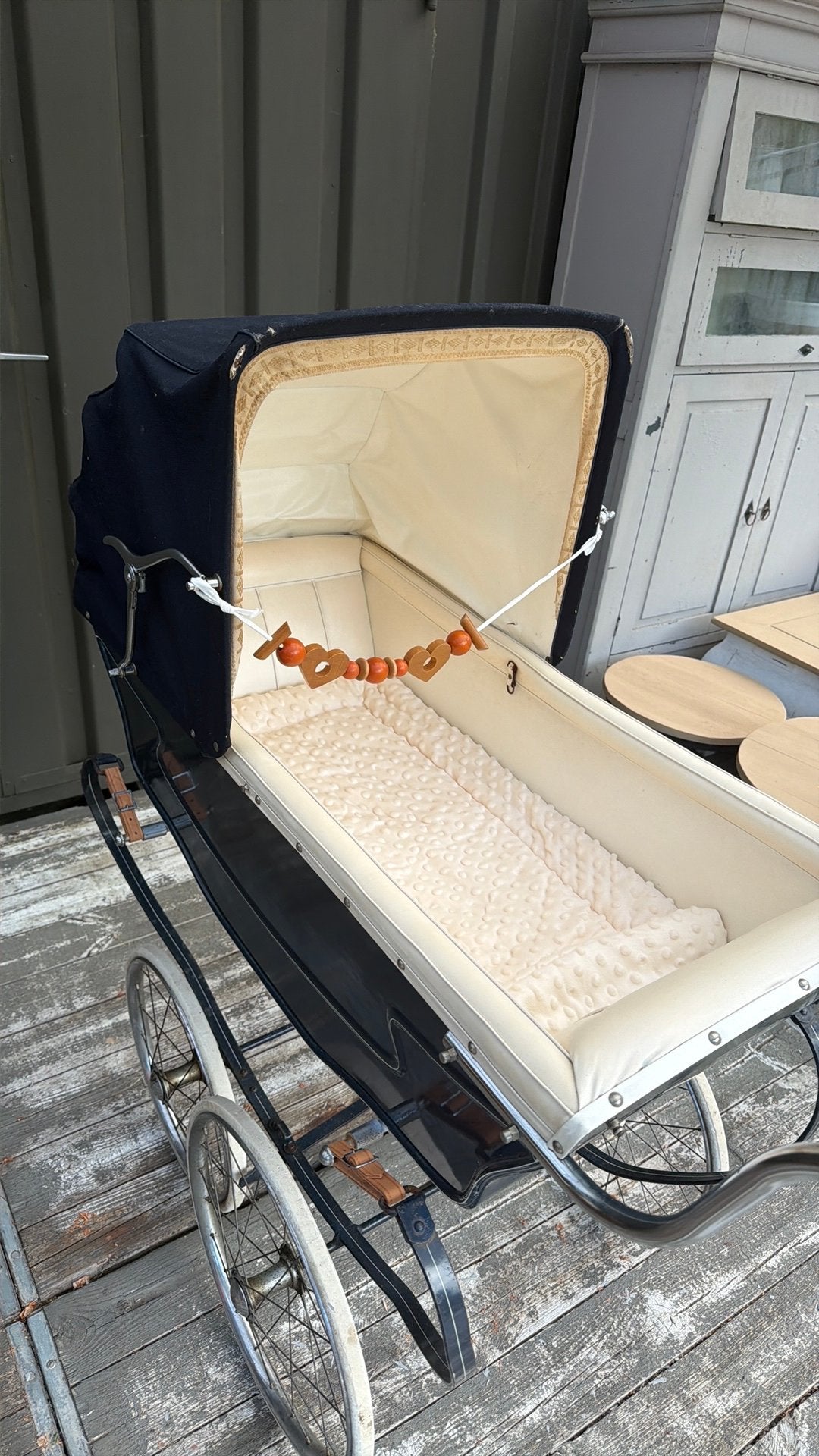 Mooie ouderwetse kinderwagen, Ophalen, Gebruikt, Kinderwagen, Overige merken