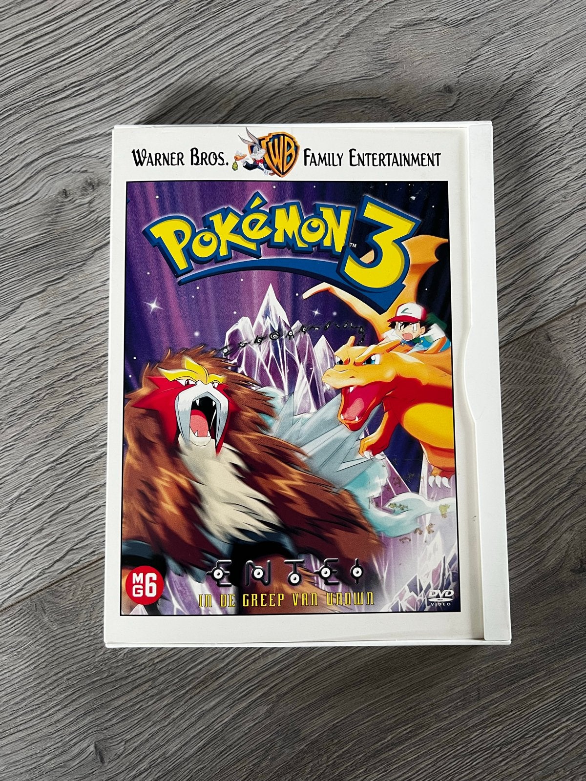 Pokémon 3: In de Greep van Unown - Warner Bros. Family DVD, Cd's en Dvd's, Dvd's | Tekenfilms en Animatie, Zo goed als nieuw, Anime (Japans)