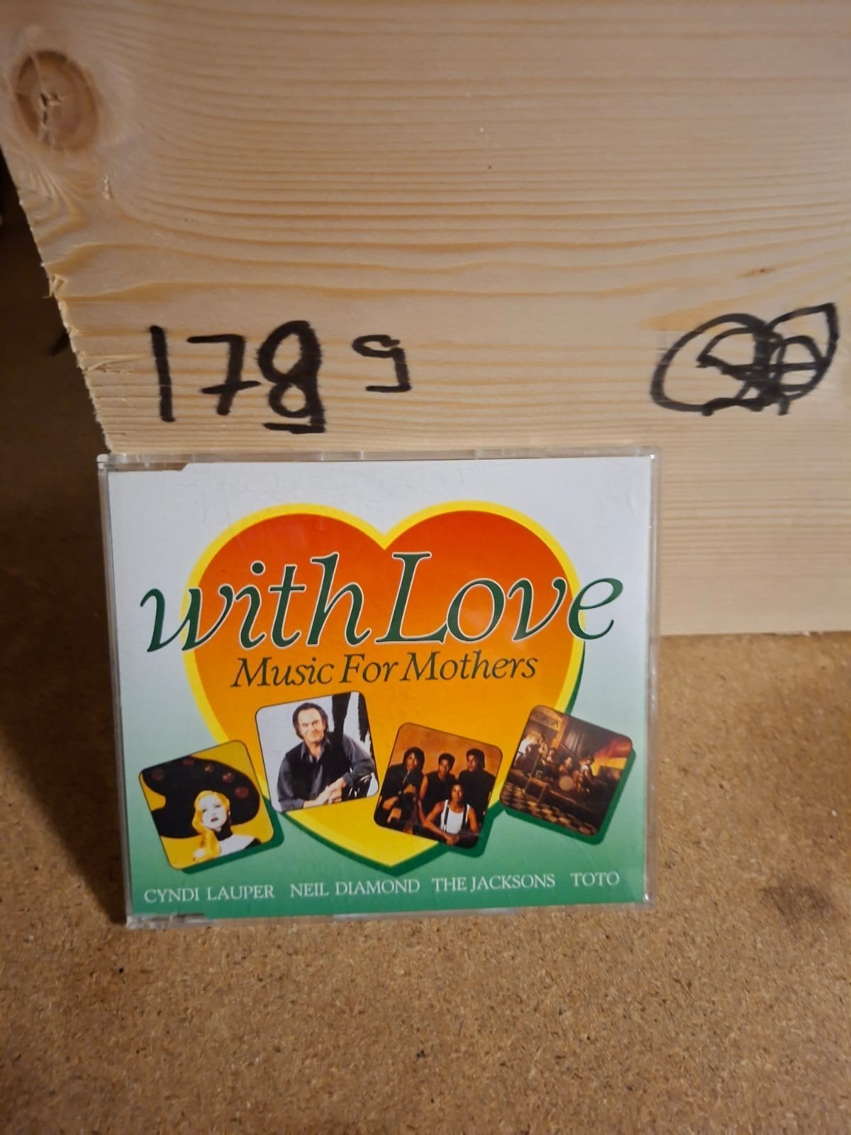 With Love: Music For Mothers CD - Cyndi Lauper, Neil Diamond, Ophalen of Verzenden, Gebruikt, Pop, Verzamelalbum