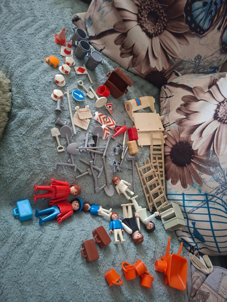 Playmobil oud werk verkeer enz, Ophalen of Verzenden, Gebruikt