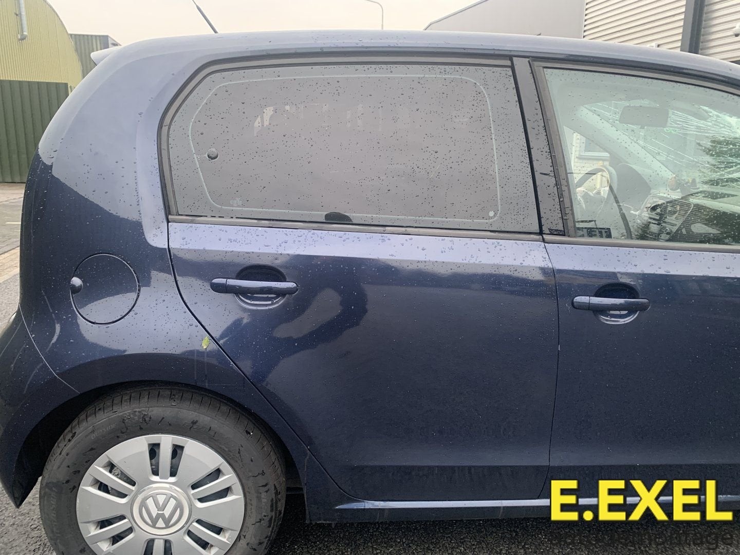Deur rechts achter Volkswagen UP! 2013 LH5X, Auto-onderdelen, Gebruikt, -, Achter, Ophalen of Verzenden