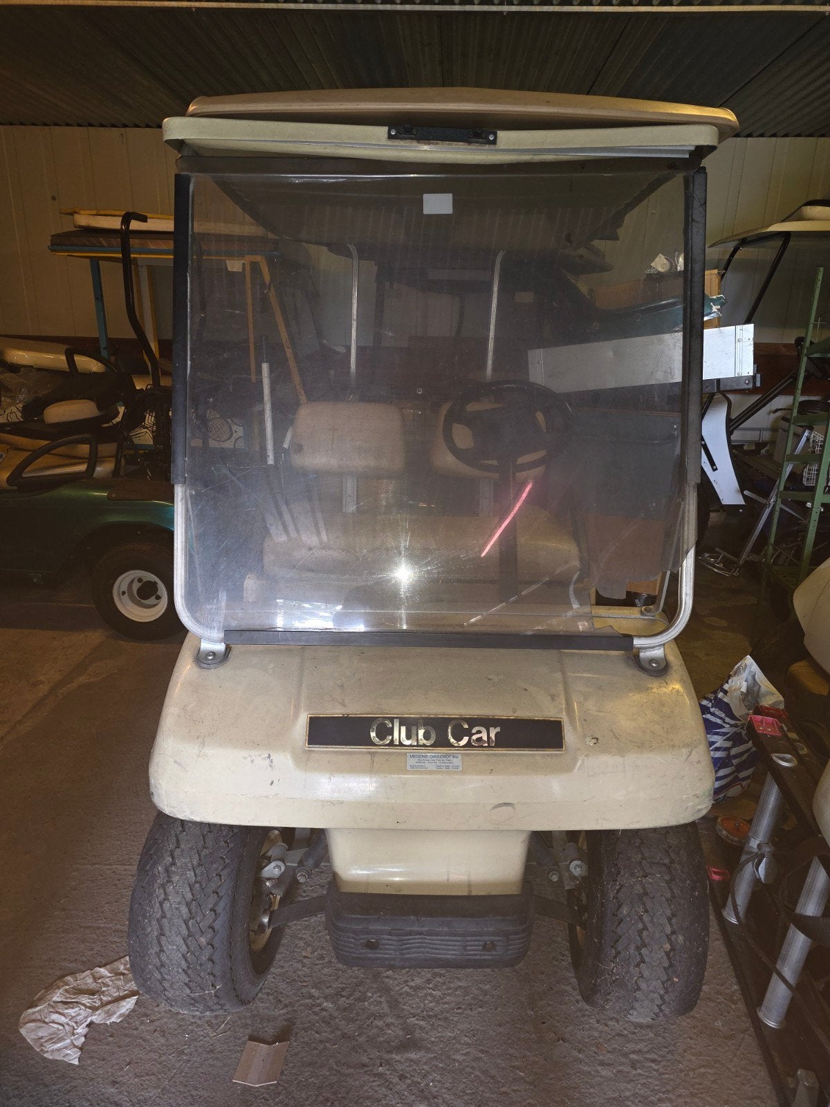 Clubkar DS 36Volt met lader,  zonder accu's, Ophalen, Golfkar
