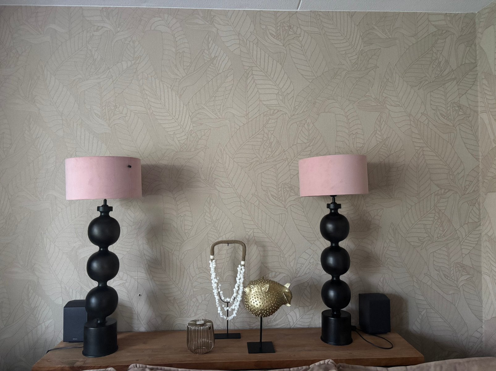 Twee mooie lampen van Light & Living, Zwart, Ophalen, Zo goed als nieuw, Light & Living
