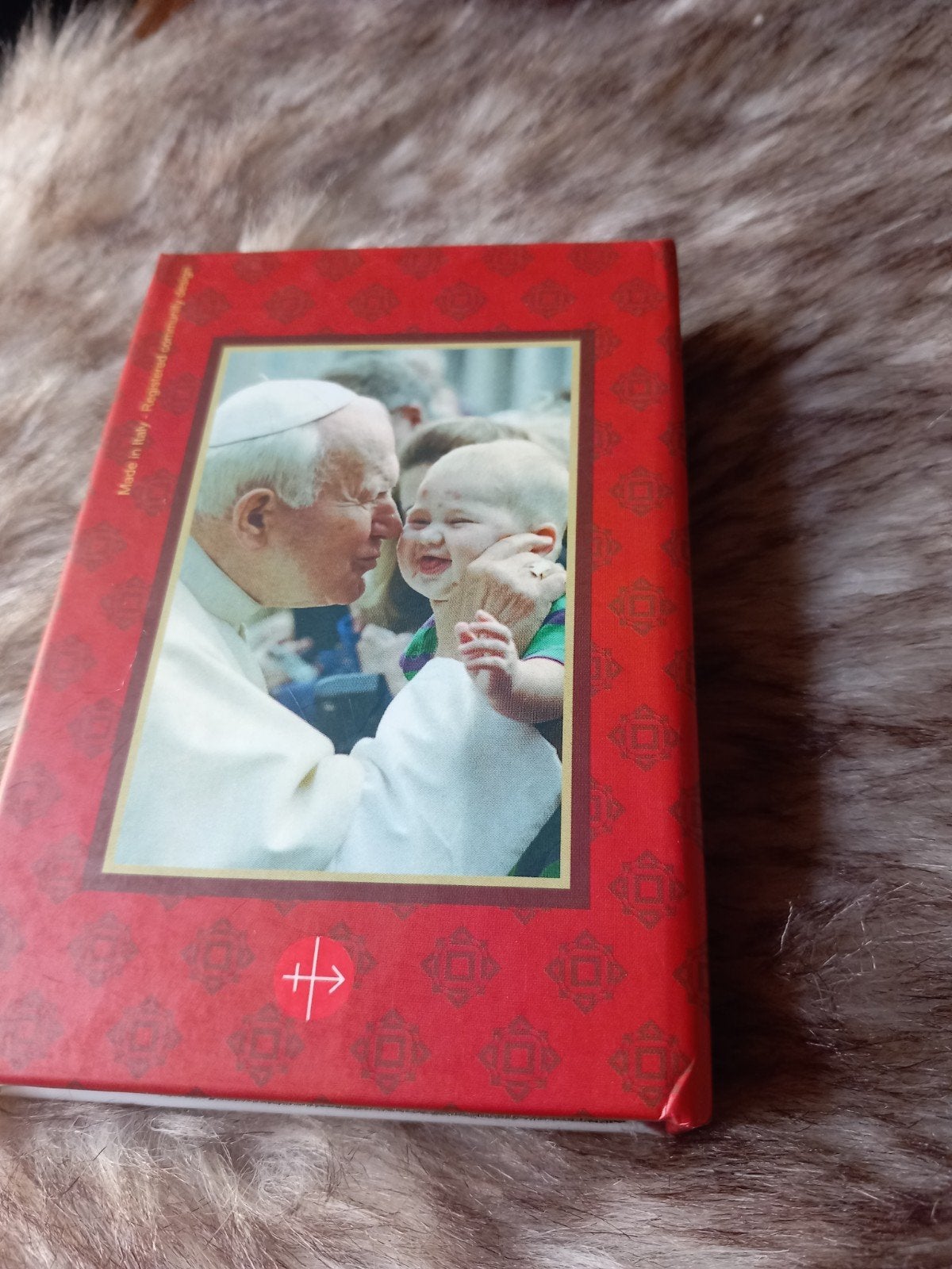 Rozenkrans Paus Johannes Paulus II in geschenkdoos, Ophalen of Verzenden