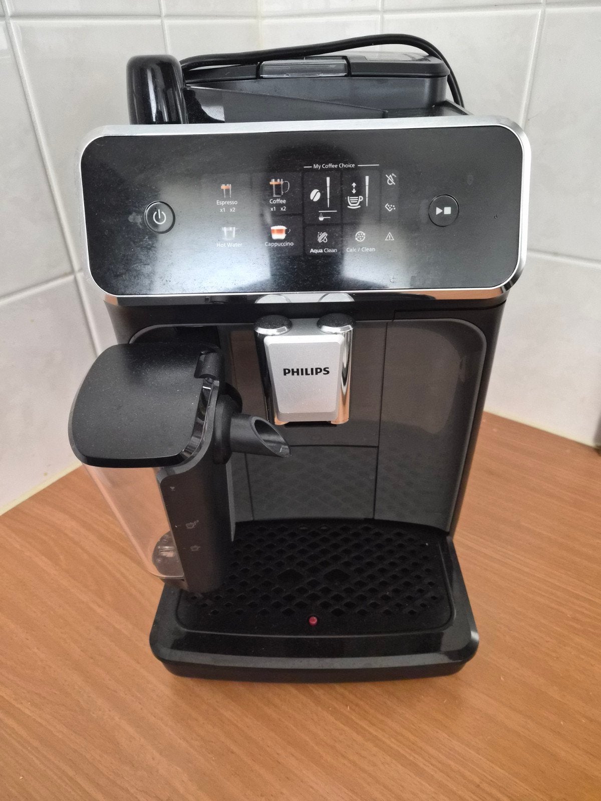 Philips 2300 series espressomachine - Zo goed als nieuw, Espresso apparaat, Zo goed als nieuw, Afneembaar waterreservoir, Koffiebonen