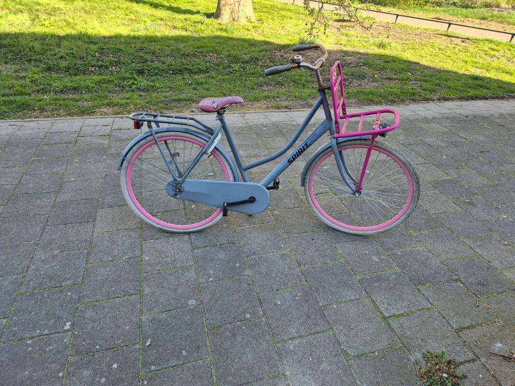 Spirit damesfiets met voordrager, Ophalen of Verzenden