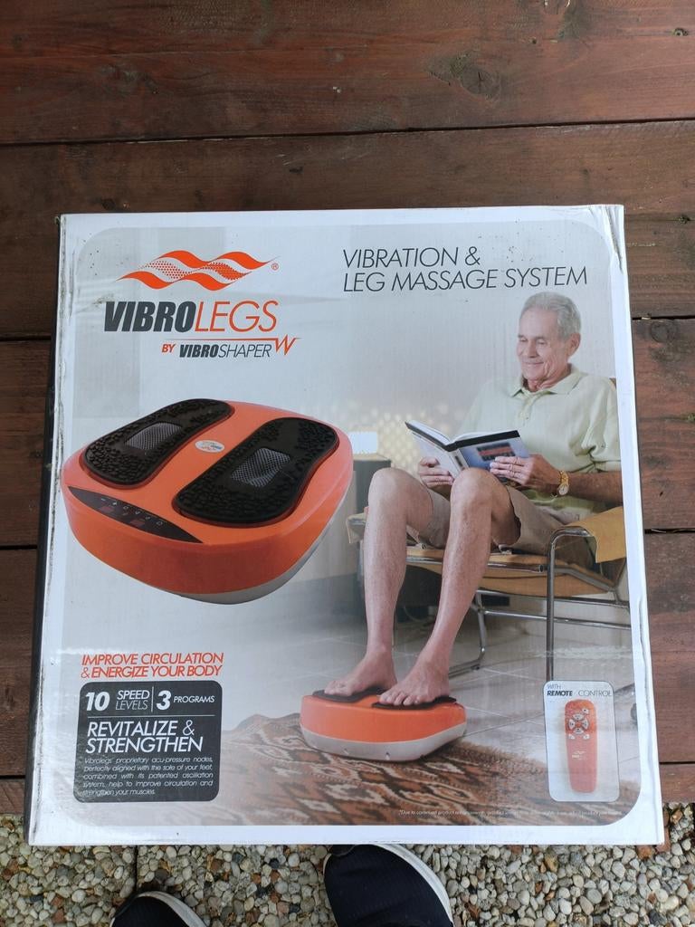 Vibro Legs by Vibro Shaper - Vibratie & Been Massage Systeem, Ophalen