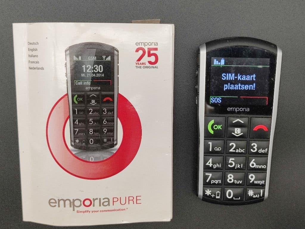 Senioren Mobiele telefoon Emporia Pure, Ophalen, Gebruikt, Overige modellen, Geen camera