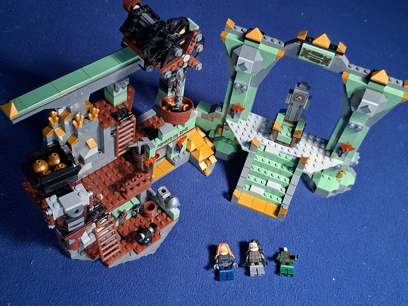 Lego Erebor/Lonely mountain Set 79018 build met 3 figuren, Inclusief minifiguren, Overige thema's, Lego, Ophalen of Verzenden