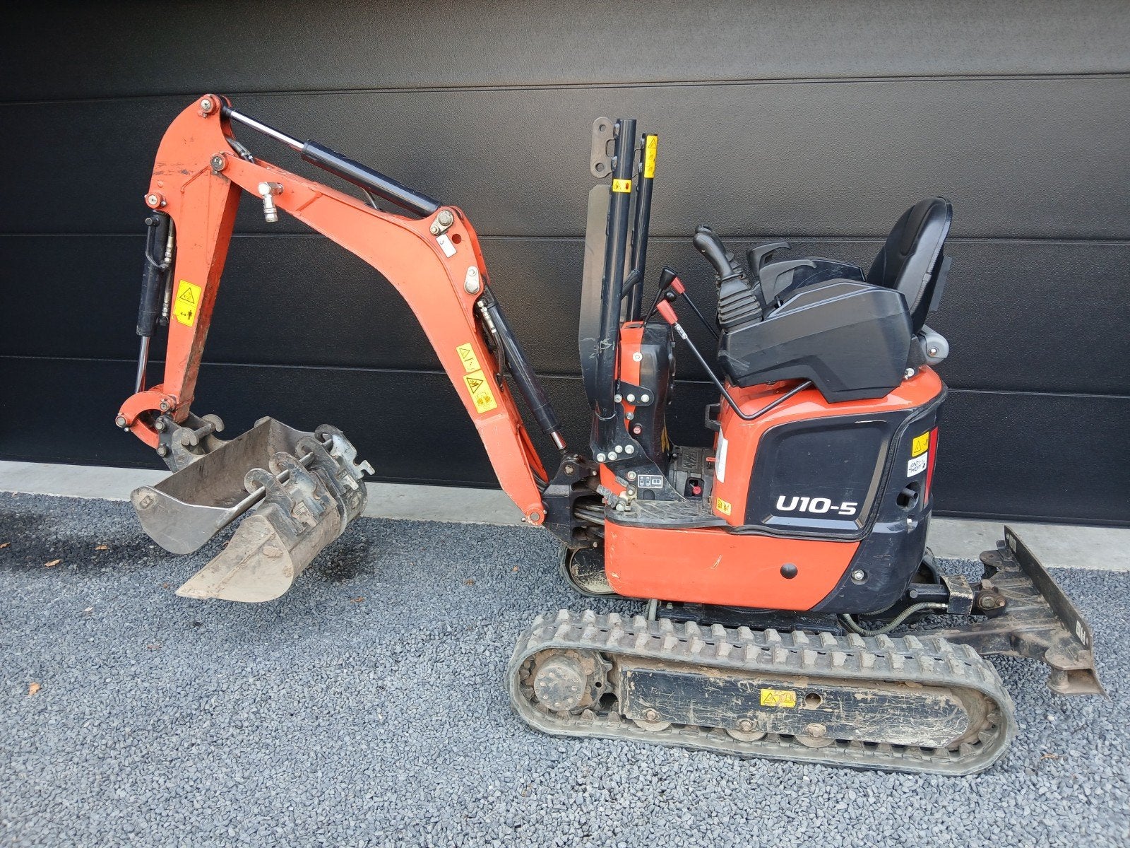 Kubota U10-5 Minigraver -  481.7 uur, Ophalen, Zo goed als nieuw, Overige soorten, Kubota