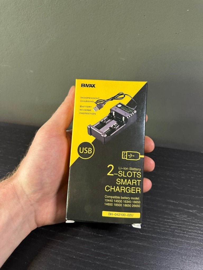 BMAX 2-Slots Li-ion Smart Charger – USB – Nieuw, Ophalen of Verzenden, Nieuw