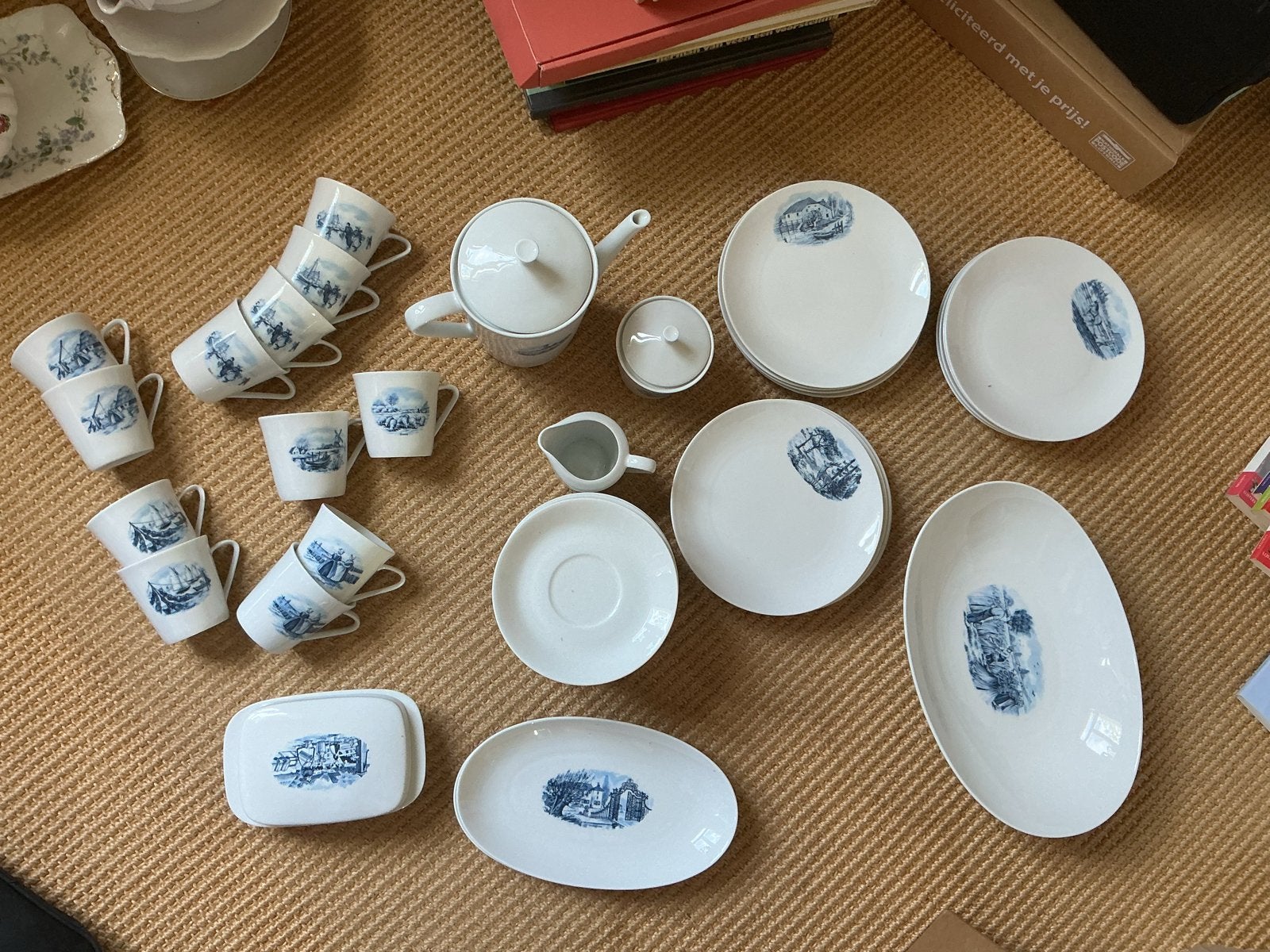 Vintage Seltmann Weiden Bavaria Hollands Servies, Ophalen