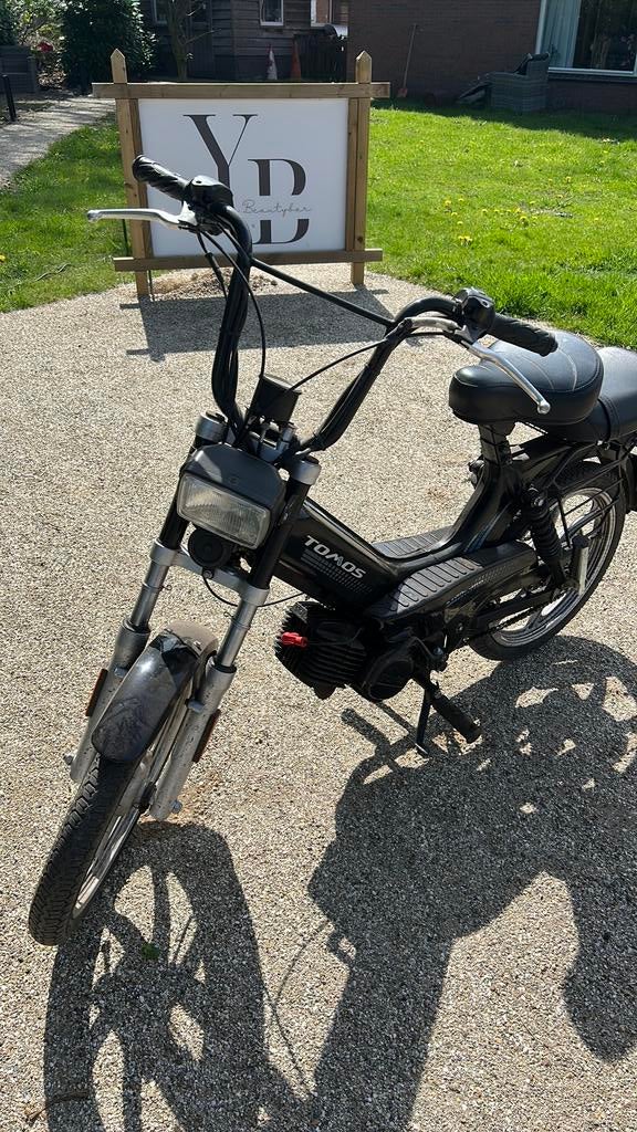 Tomos origineel, Fietsen en Brommers, Ophalen, Zo goed als nieuw, 2 versnellingen, Quadro