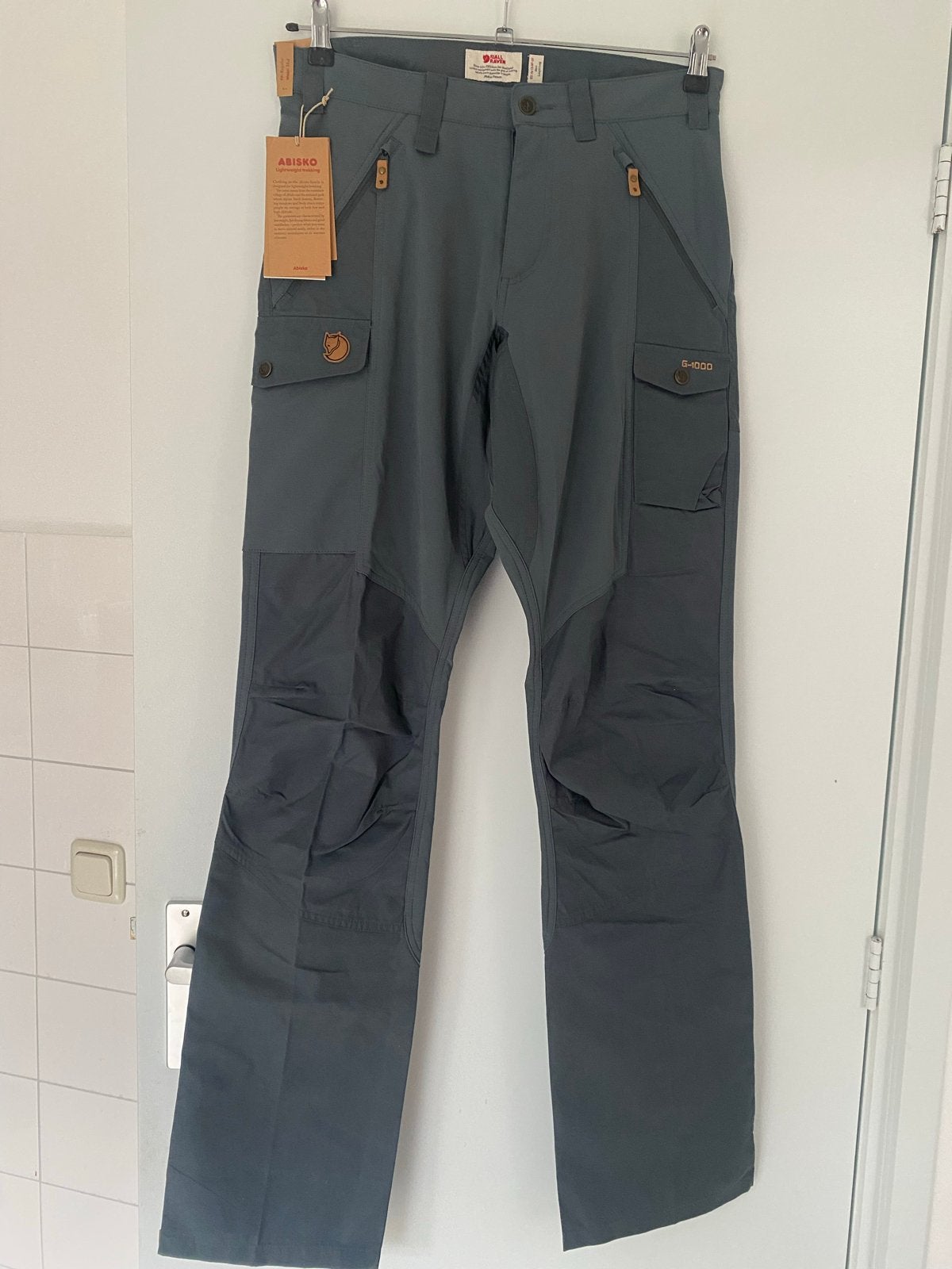 Fjällräven Abisko trekkingbroek heren maat 46 long, Ophalen of Verzenden, Nieuw, Maat 46 (S) of kleiner, Grijs