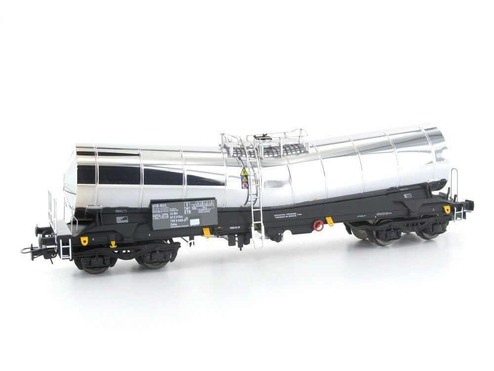 MU H0 G32013 - 4-assige knikketelwagen ATIR-rail ETR in ovp, Overige merken, Gelijkstroom of Wisselstroom, Ophalen of Verzenden