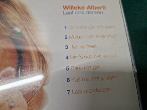 cd willeke alberti, laat ons dansen, Ophalen of Verzenden