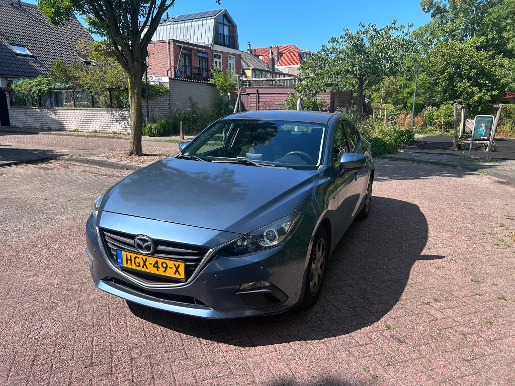 Mazda 2014 Blauw, Automaat, 1998 cc, 1325 kg, Zwart