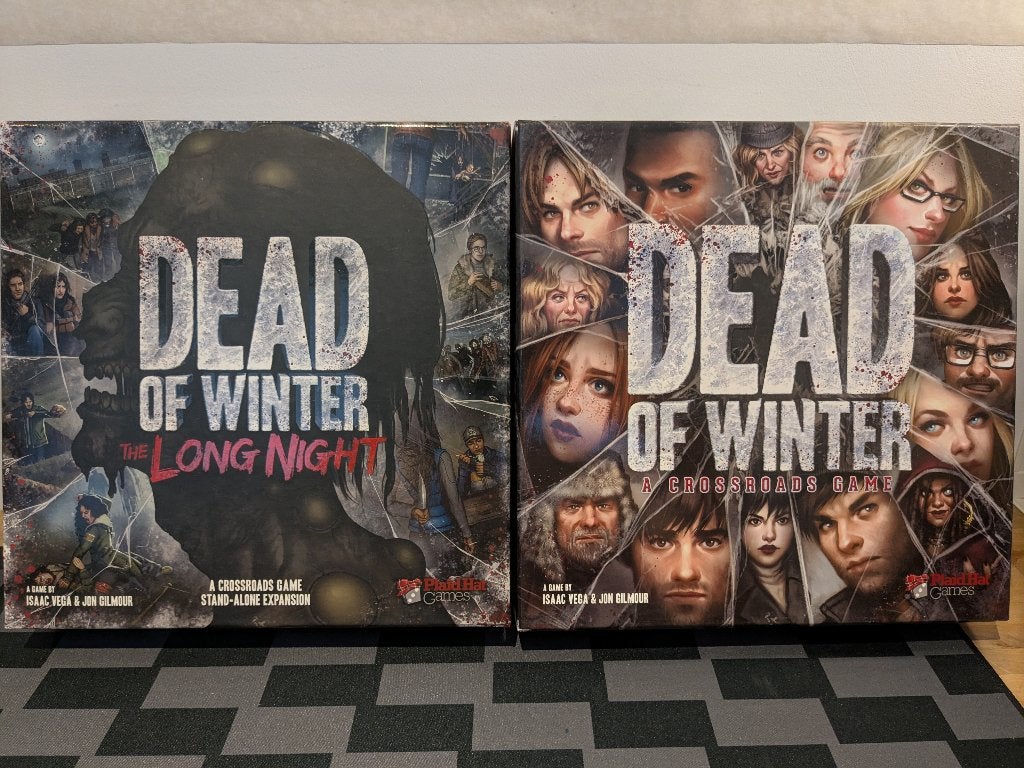 Dead of Winter + Long Night expansion, Vijf spelers of meer, Ophalen, Gebruikt, Plaid Hat Games