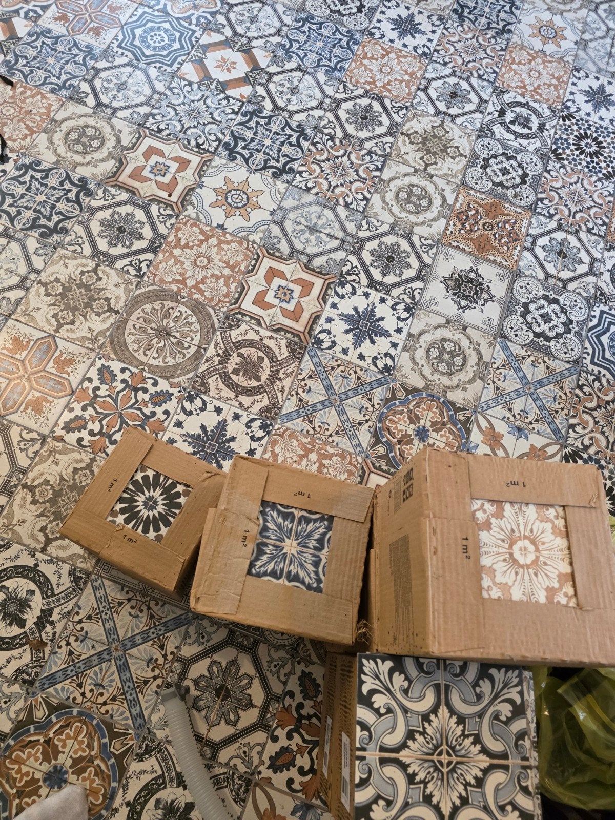 Portugese tegels, Doe-het-zelf en Verbouw, Tegels, 60 cm of meer, Nieuw, Ophalen of Verzenden, Minder dan 5 m²
