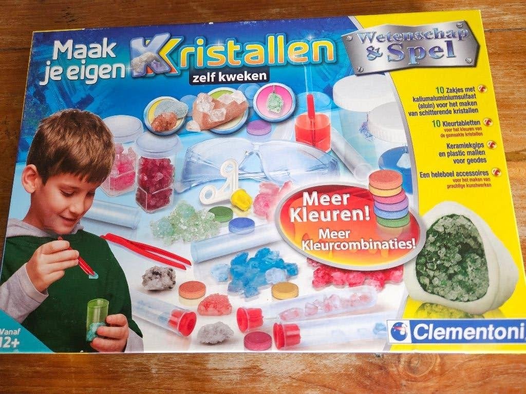 Maak je eigen KRISTALLEN; wetenschap & spel, Ophalen of Verzenden, Zo goed als nieuw, Knutselen