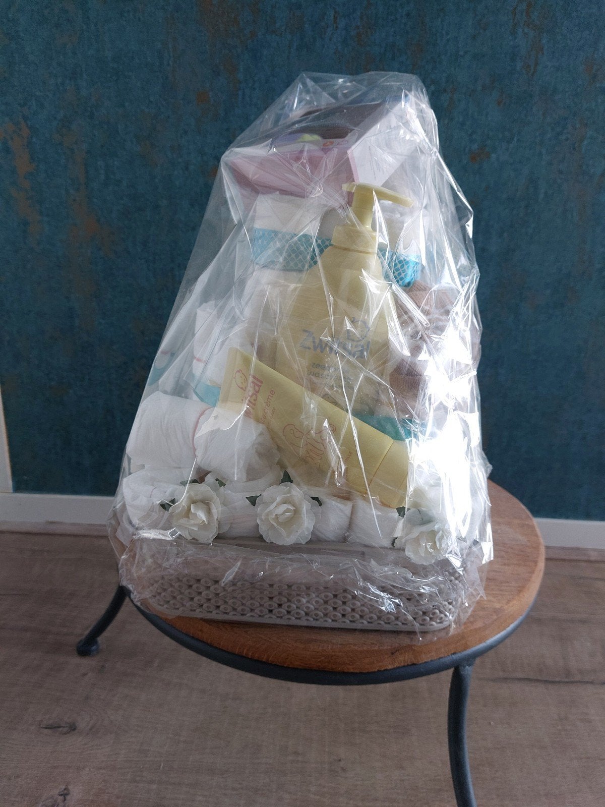 Luiertaart cadeau - Persoonlijk gemaakt vanaf €35, Ophalen of Verzenden, Nieuw, Kraamcadeau