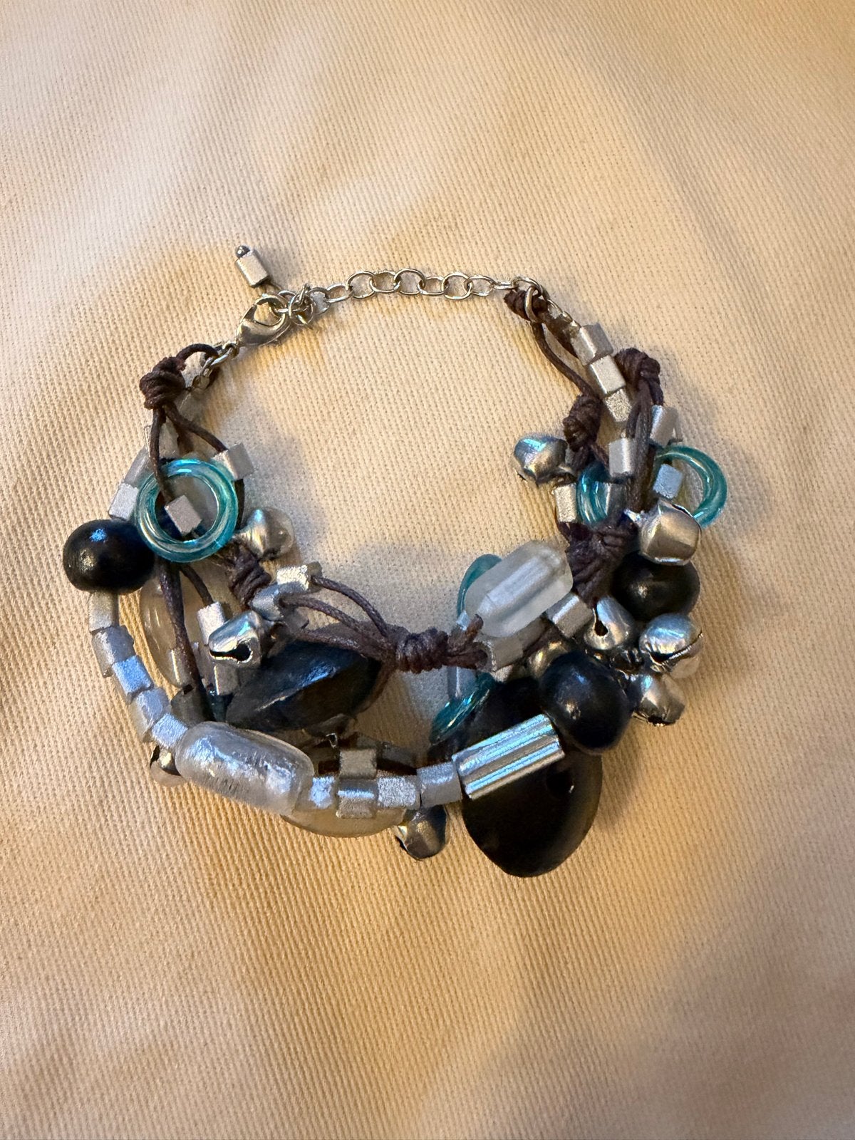 Armbanden en kettingen, Overige materialen, Gebruikt, Overige kleuren, Ophalen of Verzenden