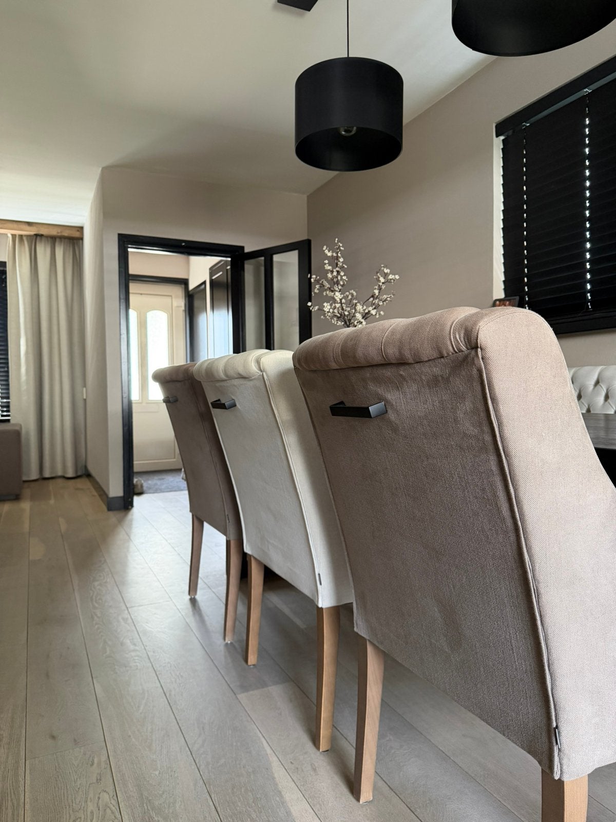Eetkamerbank + stoelen, Ophalen