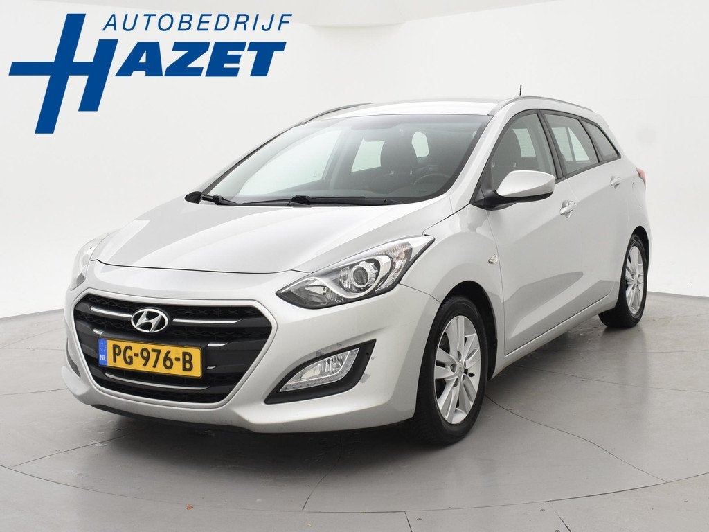 Hyundai i30 Wagon 1.6 GDi 135 PK BUSINESS EDITION + TREKHAAK, Auto's, Hyundai, Voorwielaandrijving, 135 pk, Gebruikt, 4 cilinders