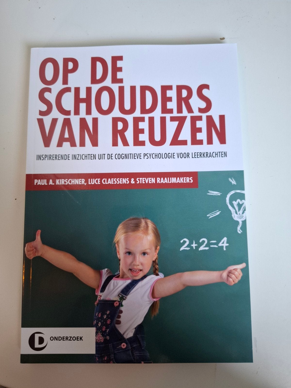 Op de Schouders van Reuzen - Cognitieve Psychologie, Boeken, Zo goed als nieuw, HBO, Ophalen of Verzenden, Gamma