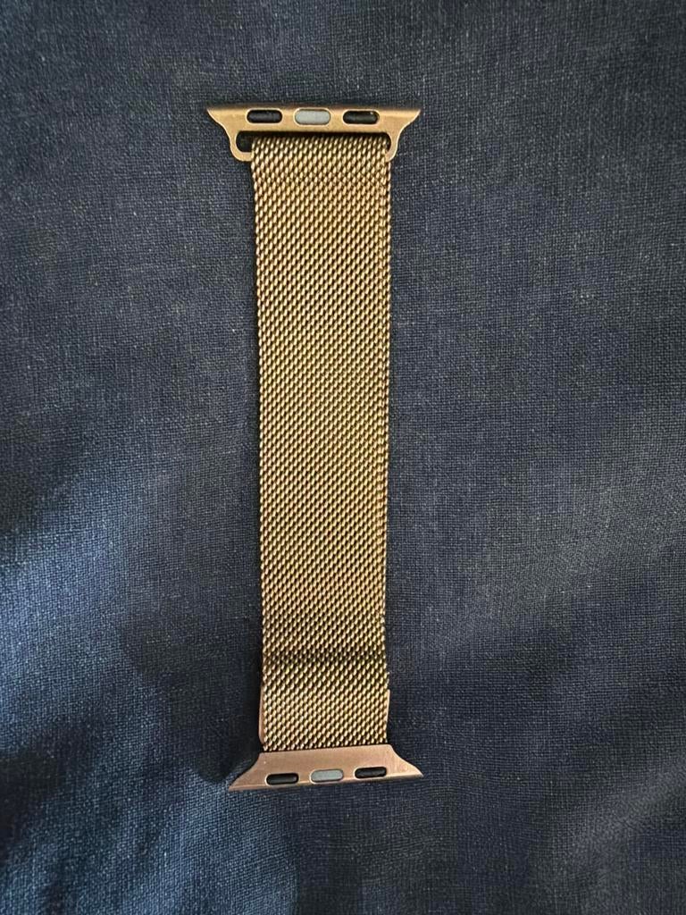 Apple Watch bandjes - Milanese band, Ophalen, Gebruikt, Grijs, IOS