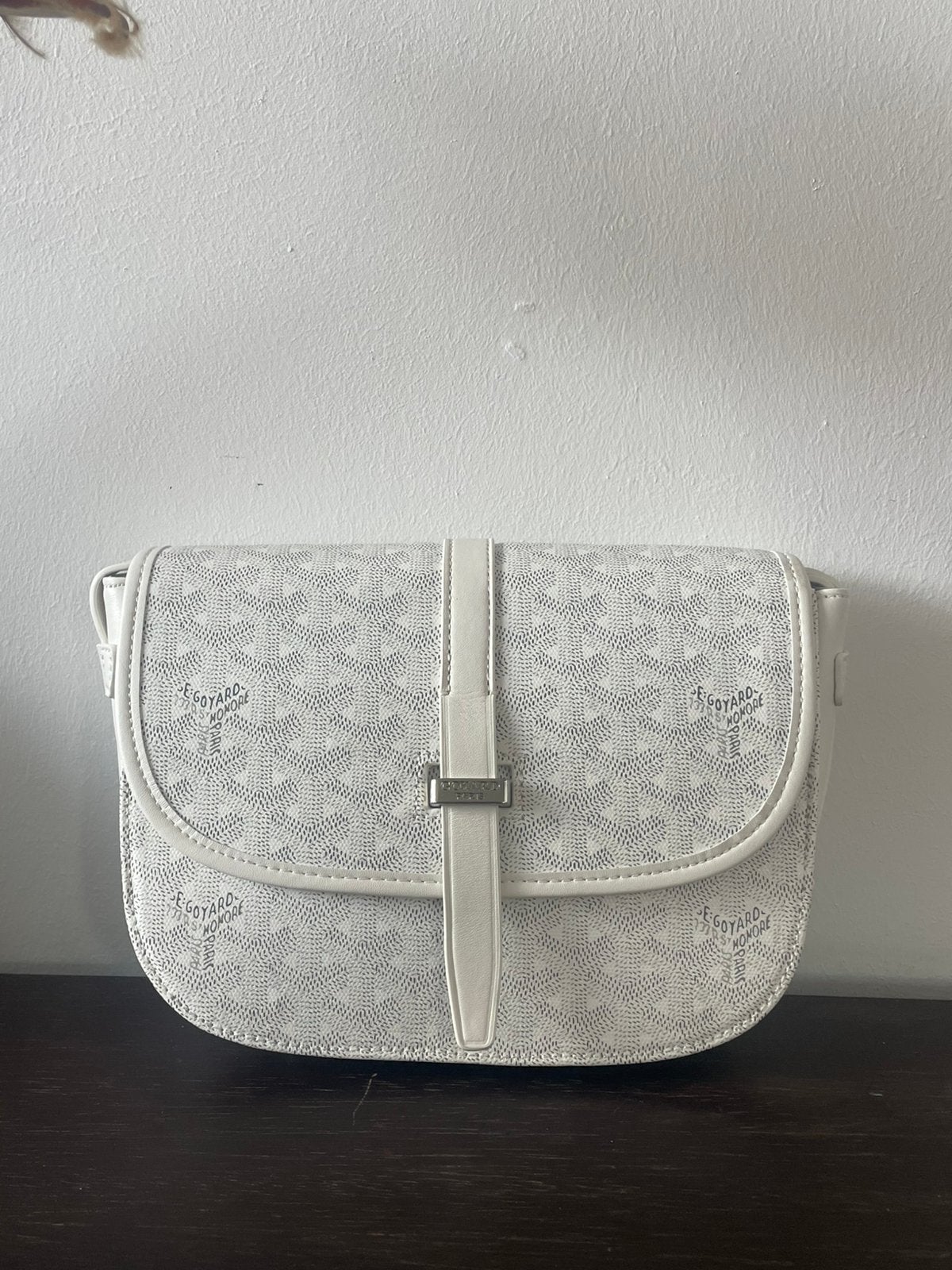Goyard Schoudertas Wit ongedragen, Sieraden, Tassen en Uiterlijk, Ophalen of Verzenden, Nieuw, Wit, Schoudertasje