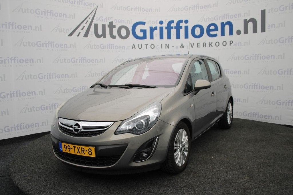 Opel Corsa 1.4-16V Cosmo 5-deurs met trekhaak (bj 2012), Auto's, Opel, Bedrijf, Te koop, Corsa, ABS, Airbags, Airconditioning