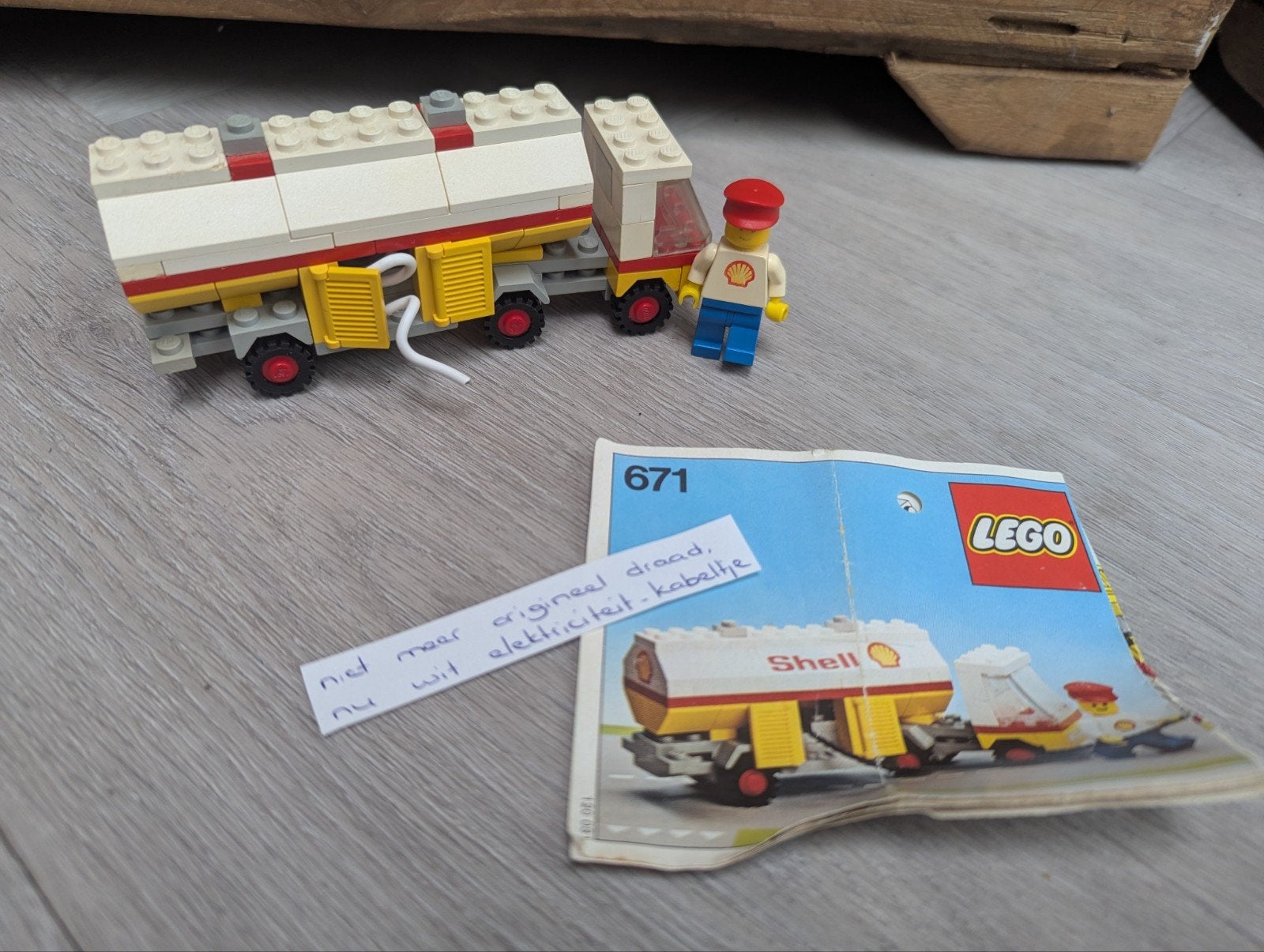 Verschillende oudere setjes Lego, Ophalen