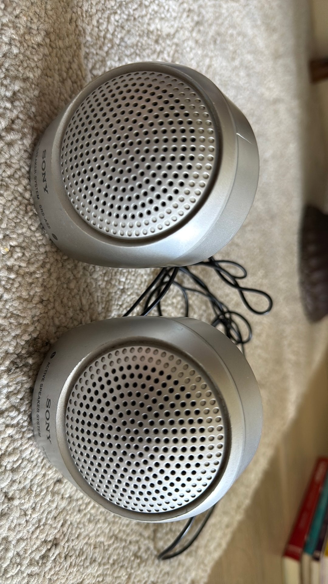 Sony SRS-48 Active Speaker System - Compacte Speakers, Ophalen of Verzenden, Gebruikt, Minder dan 60 watt, Sony