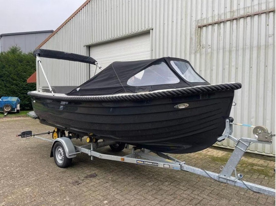 Primeur 570 Classic sloep 2016 - 20PK Honda en Pega trailer, Watersport en Boten, Ophalen, Tender, Primeur, 2 m