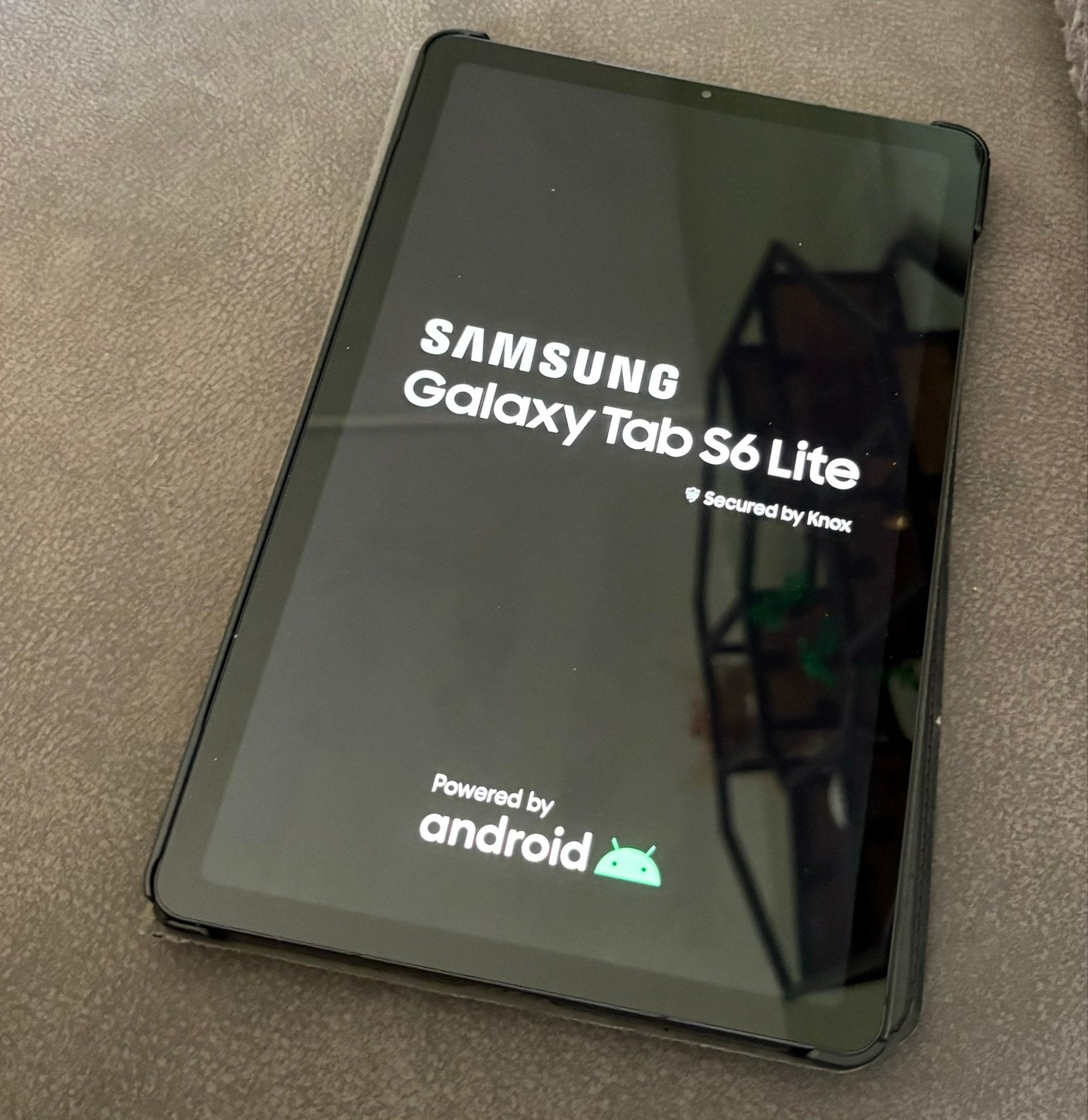 Samsung Galaxy Tab S6 Lite met hoesje, Computers en Software, 10 inch, Ophalen of Verzenden, Zo goed als nieuw, Samsung Galaxy Tab S6 Lite