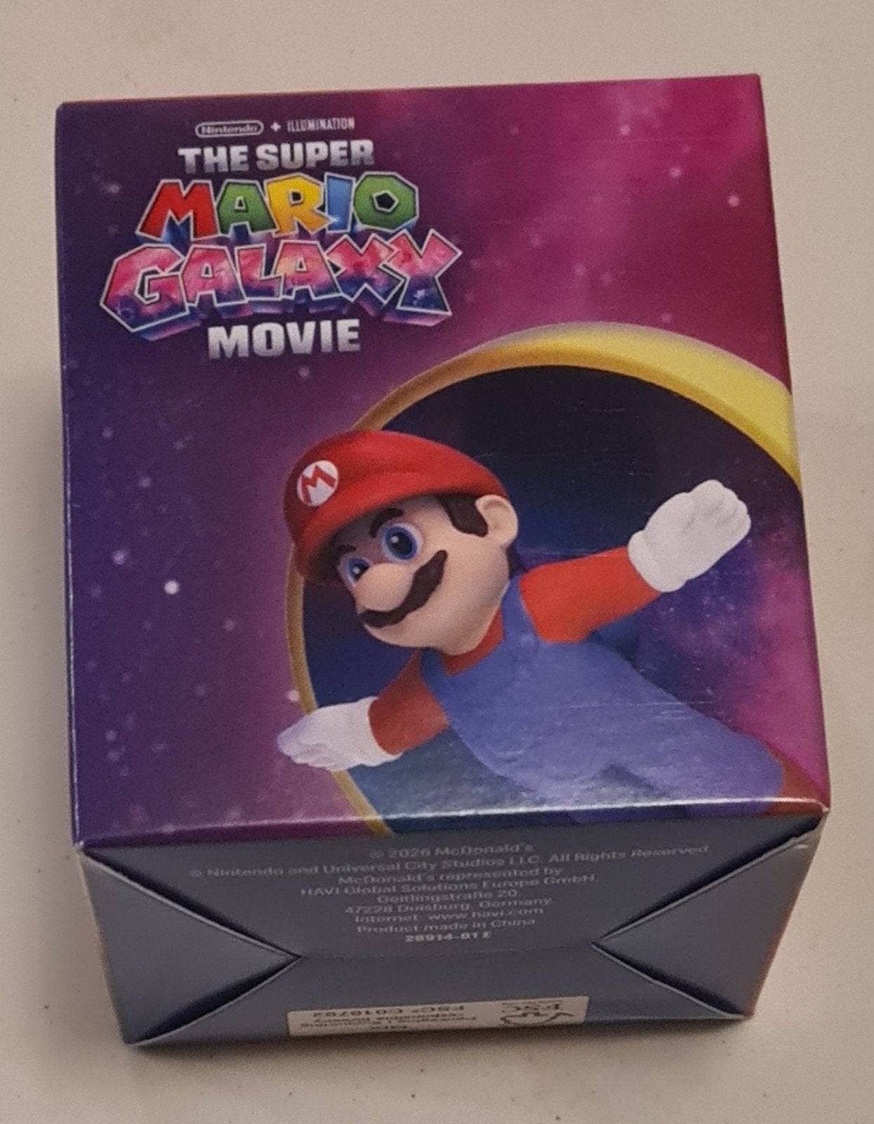 McDonald's Super Mario Galaxy Movie Happy Meal Speeltje, Verzamelen, Ophalen of Verzenden, Zo goed als nieuw