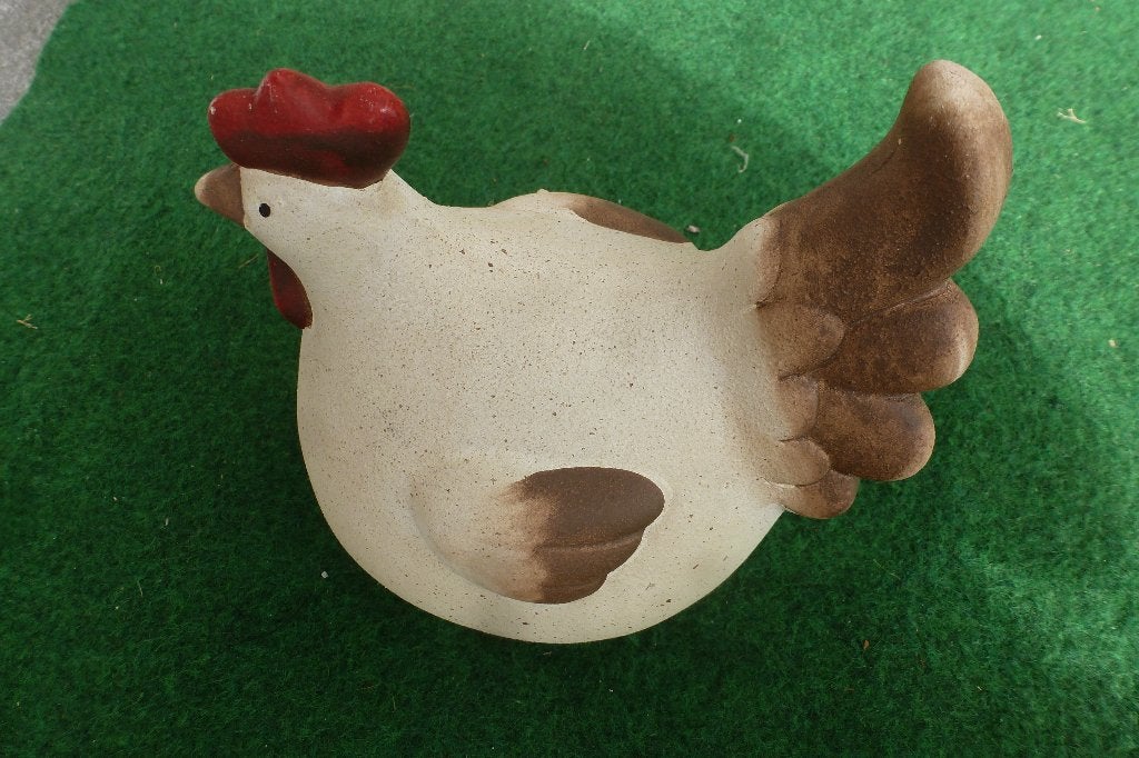 NIEUW 14 mooie stenen kippen 16 x 13 x 15 cm, Ophalen of Verzenden, Nieuw