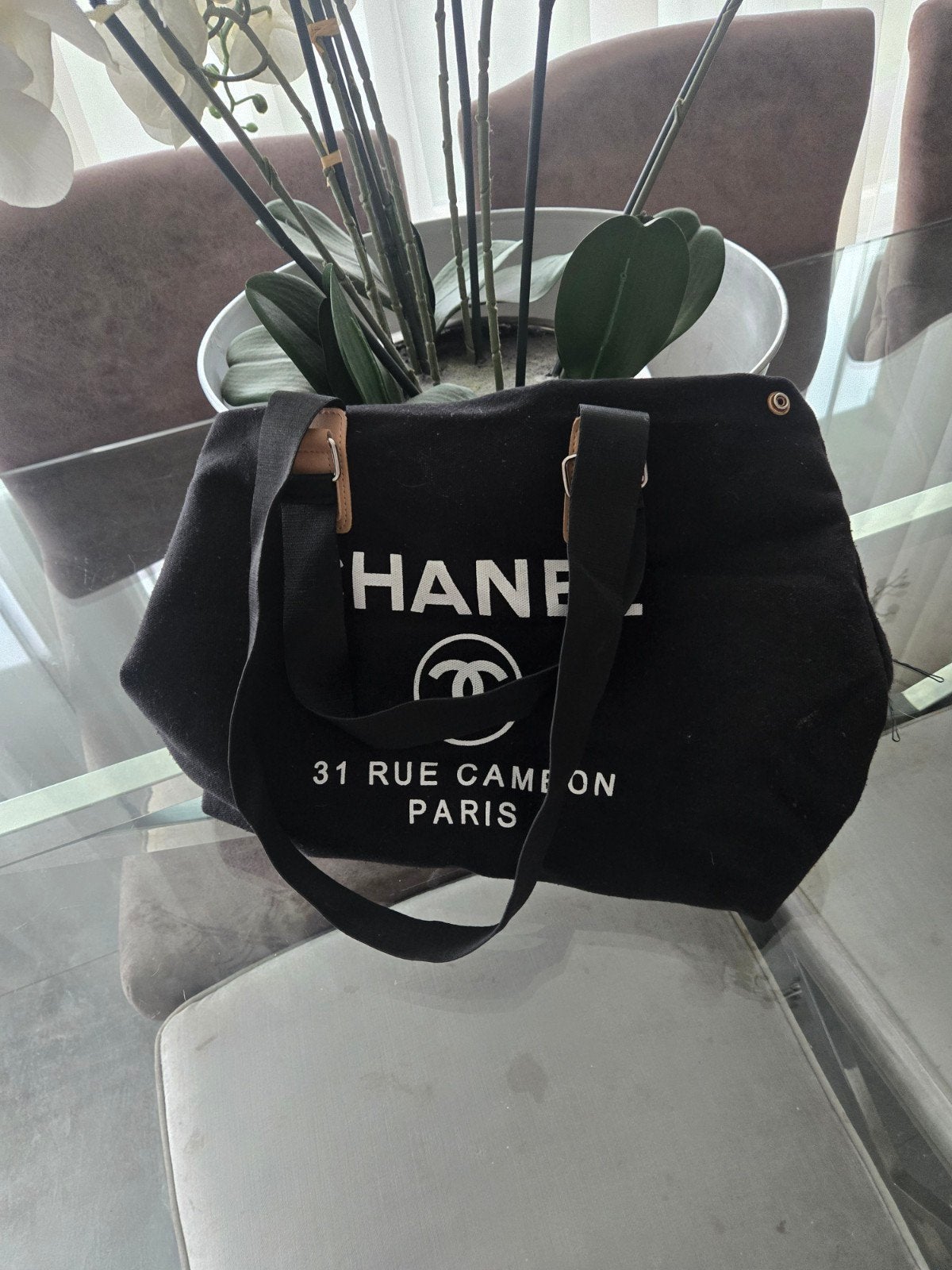 leuke shopper, Ophalen of Verzenden, Zo goed als nieuw, Zwart, Shopper