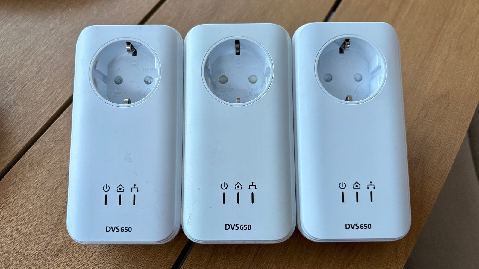 Devolo DVS 650 Powerline Adapters (3 stuks), Ophalen of Verzenden, Zo goed als nieuw