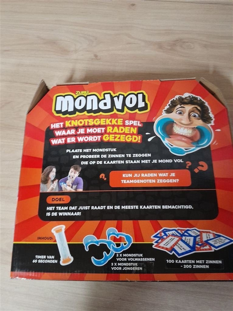 Mondvol - s1663, Verzenden, Zo goed als nieuw